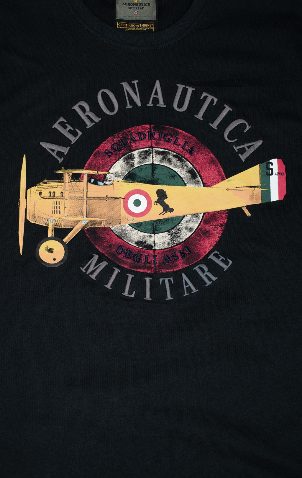 Футболка AERONAUTICA MILITARE SS 25 m/BD blue navy (TS 2414) 
