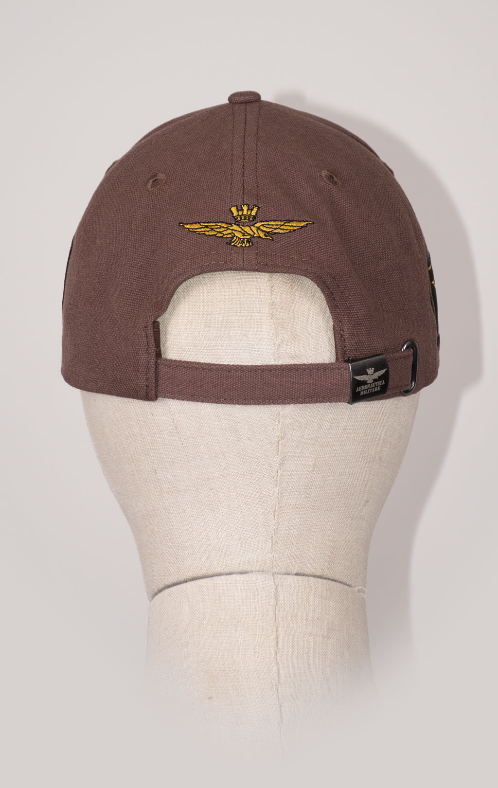 Бейсболка AERONAUTICA MILITARE SS 24/CN chocolate (HA 1150) 