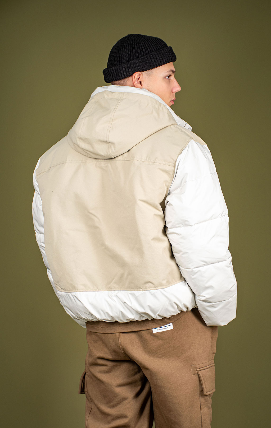 Куртка ALPHA INDUSTRIES 1960s SWEDISH ARMY MOTORCYCLE MOD PARKA FW 25/26 dune white 