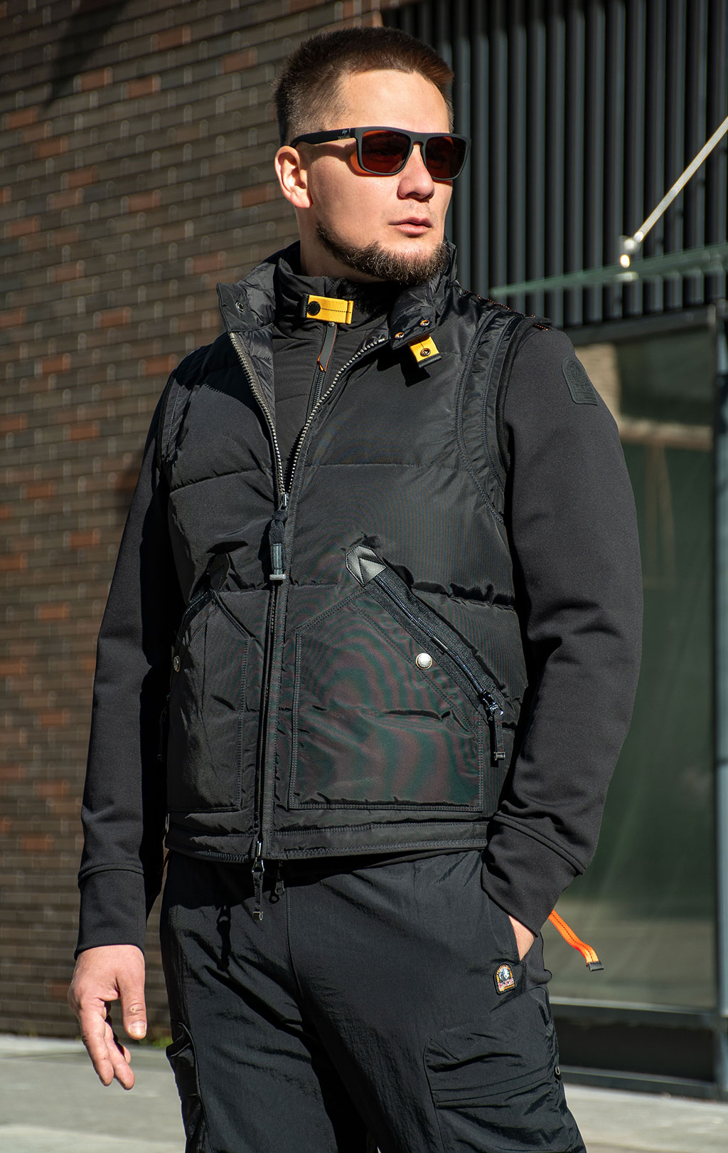 Жилет пуховой PARAJUMPERS KOBUK FW 25/26 black 