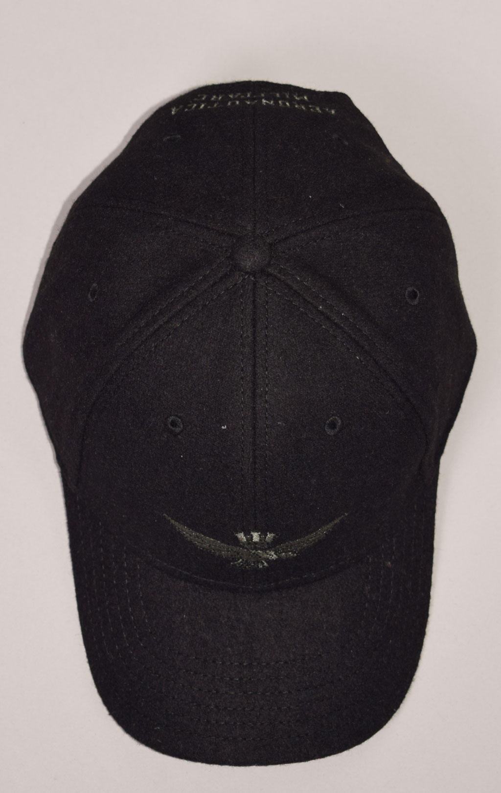Бейсболка AERONAUTICA MILITARE шерсть FW 22/23/CN jet black (HA 1085)