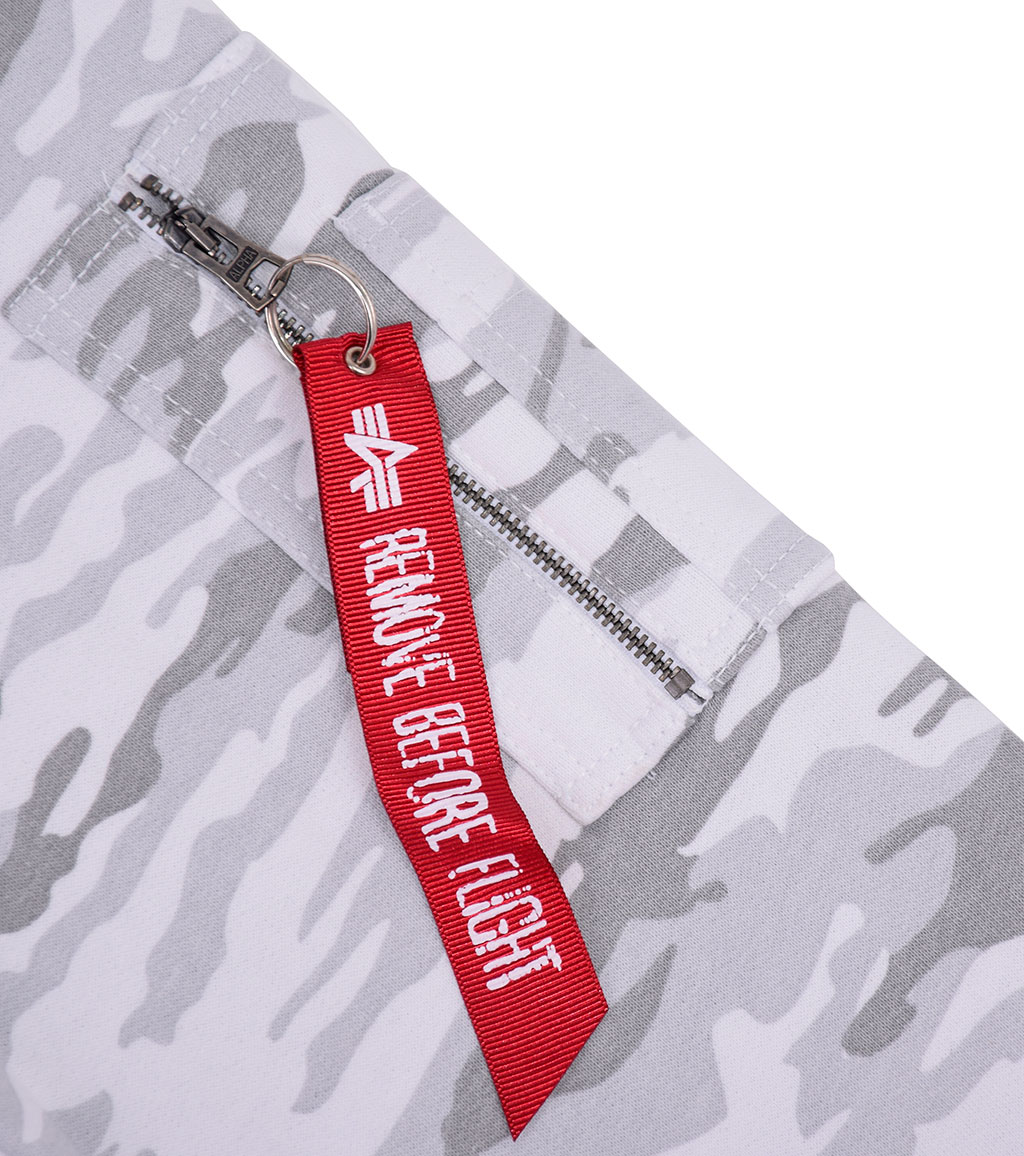 Толстовка ALPHA INDUSTRIES X-FIT HOODY white camo 