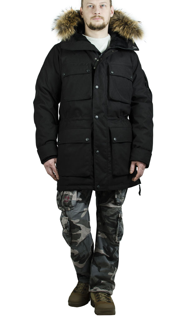 Куртка-аляска ARCTIC EXPLORER SP-19 black hard 