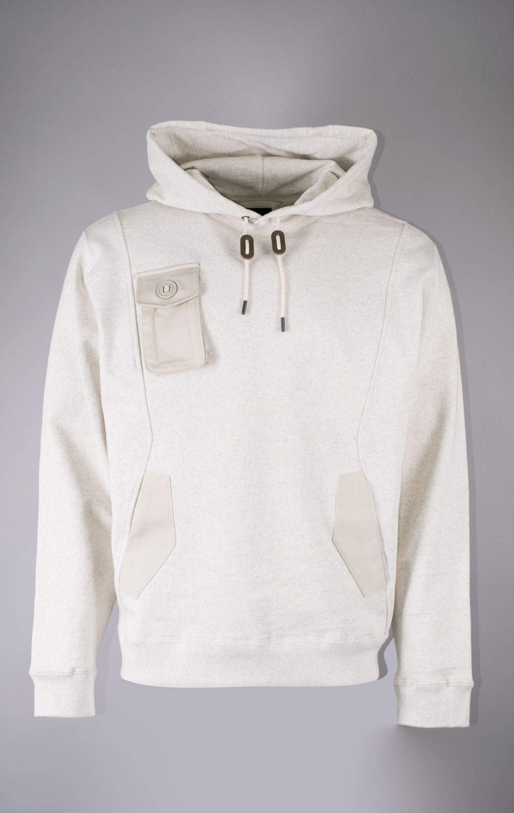 Толстовка ALPHA INDUSTRIES MIXED MEDIA HOODIE FW 23/24 limestone 