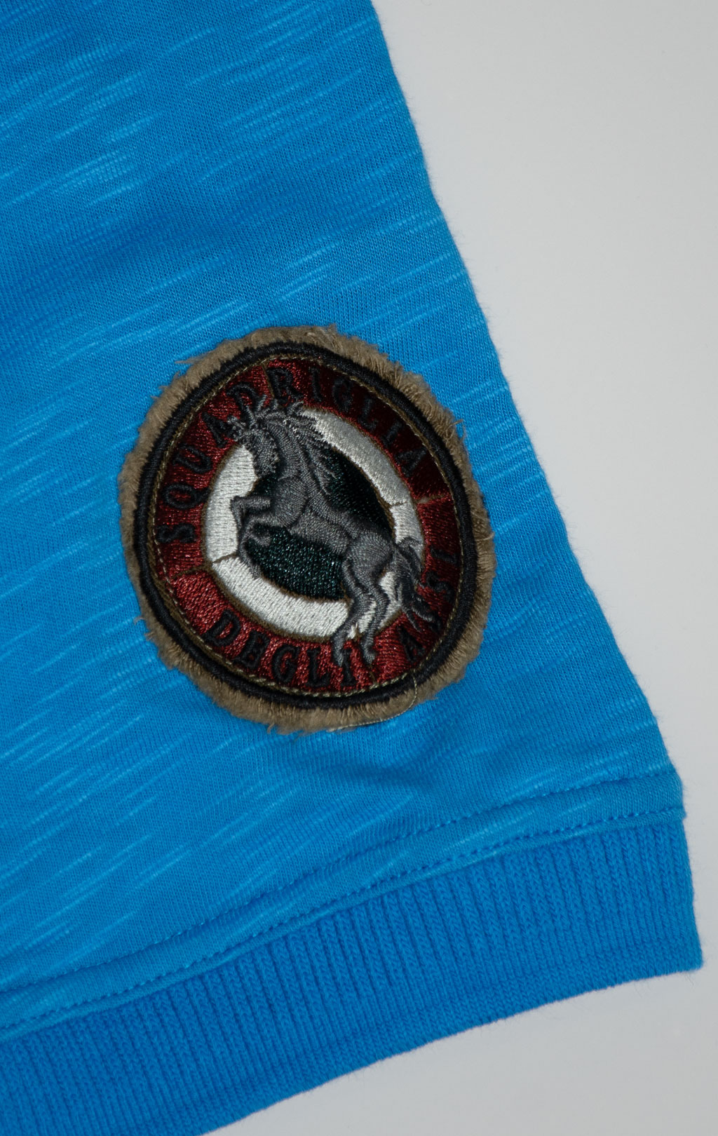 Футболка-поло AERONAUTICA MILITARE SS 25 m/TR brilliant blue (PO 1865) 