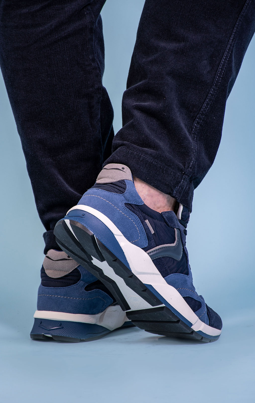 Кроссовки VOILE BLANCHE CLUB19 FW 25/26 navy/azure/grey 2018288 