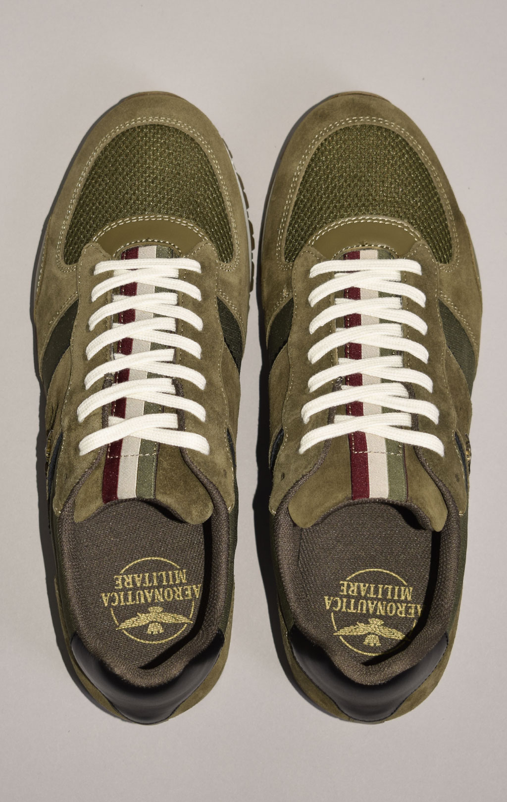 Кроссовки AERONAUTICA MILITARE FW 23/24 m/PT grass green (SC 254) 