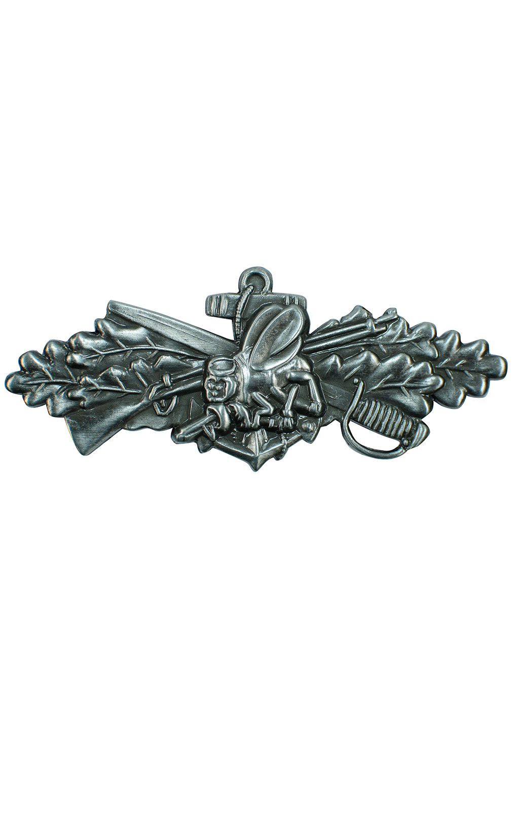 Знак нагрудный SEABEES COMBAT silver (16267) США