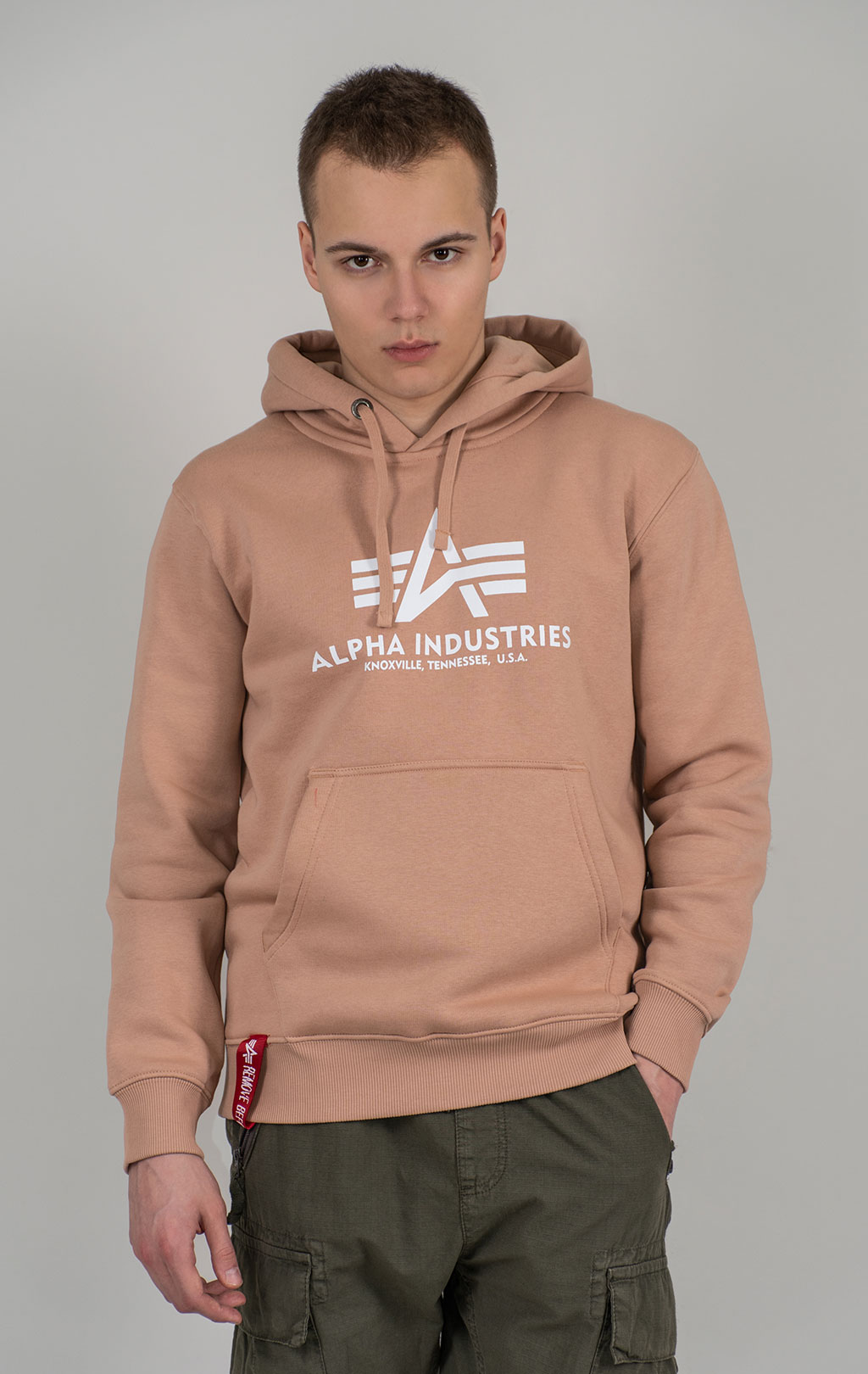 Толстовка ALPHA INDUSTRIES BASIC HOODY dusty coral 