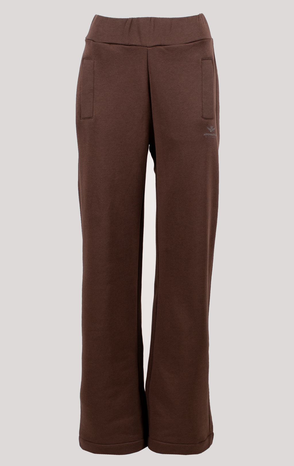 Женские брюки трикотажные AERONAUTICA MILITARE FW 25/26/TR cioccolato (PF 1007) 