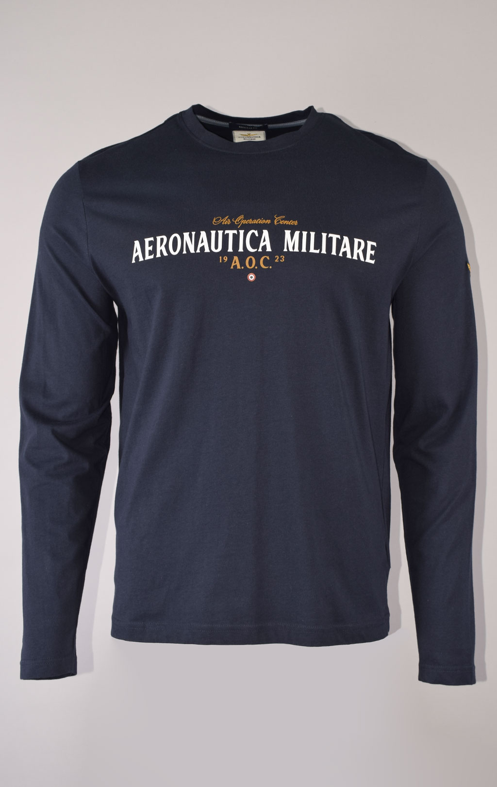 Лонгслив AERONAUTICA MILITARE FW 23/24/BD dark blue (TS 2187)