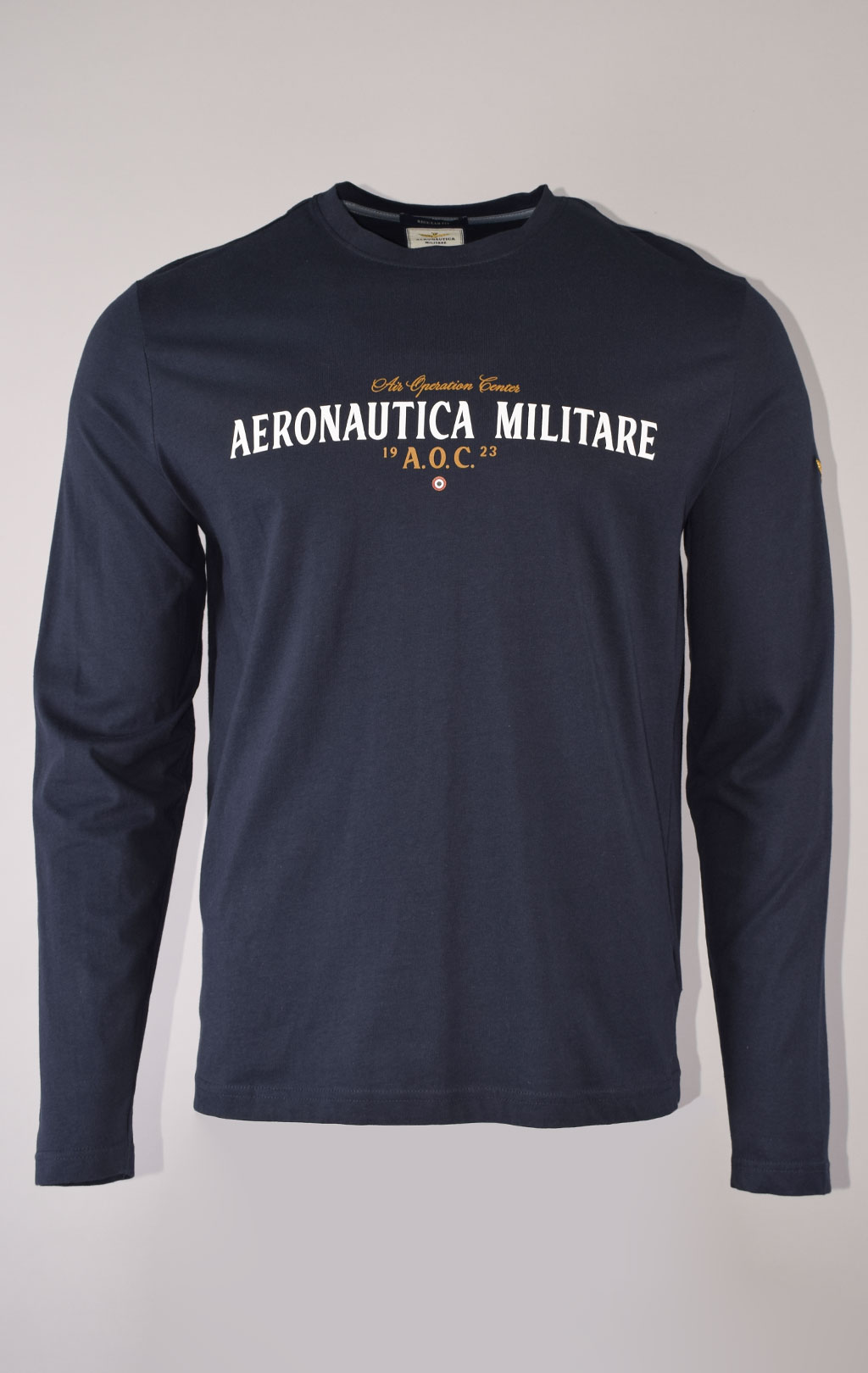 Лонгслив AERONAUTICA MILITARE FW 23/24/BD dark blue (TS 2187) 