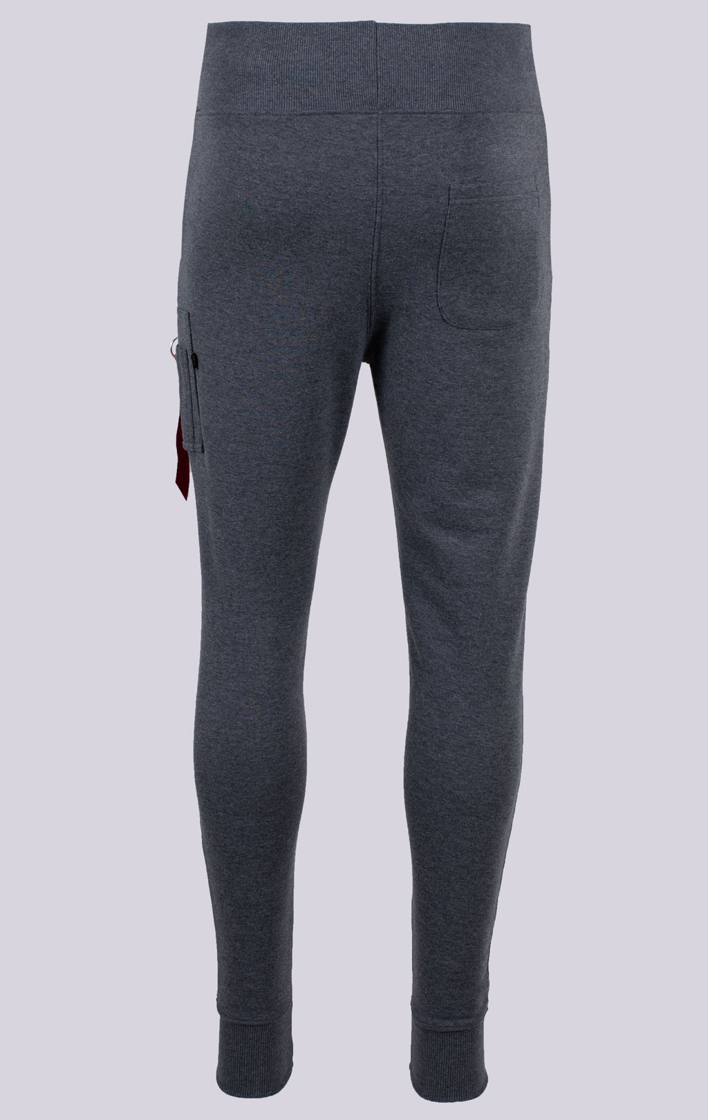 Брюки спортивные джоггеры ALPHA INDUSTRIES X-FIT SLIM CARGO charcoal heather 