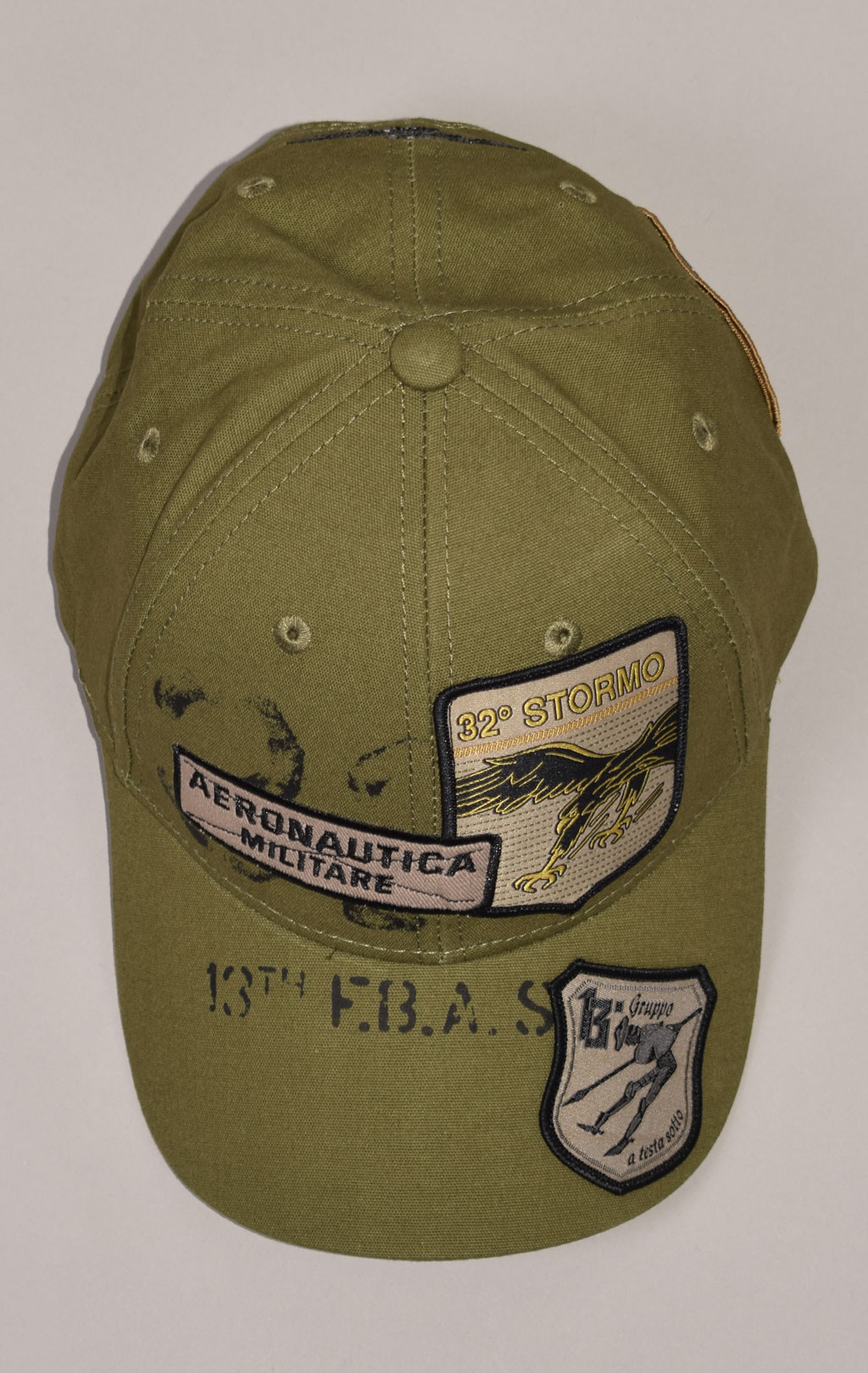 Бейсболка AERONAUTICA MILITARE FW 22/23/CN verdone (HA 1118)