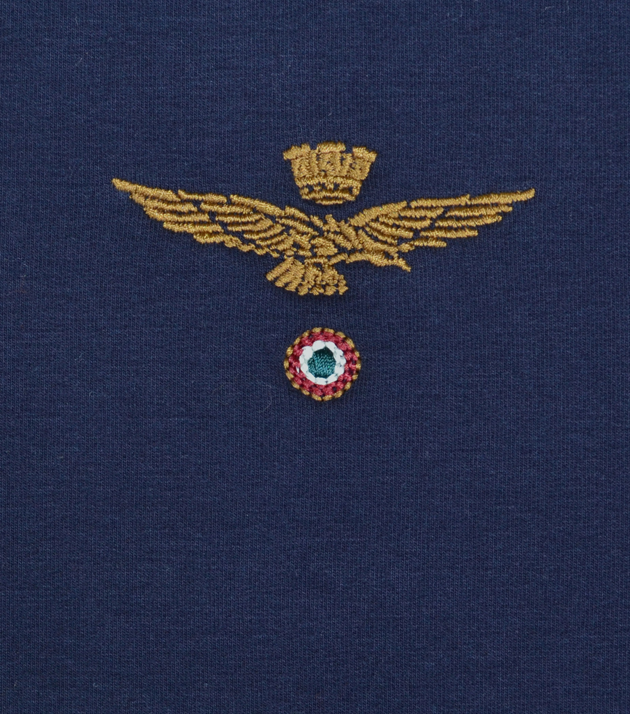 Толстовка с капюшоном AERONAUTICA MILITARE blue navy (FE 1213) 
