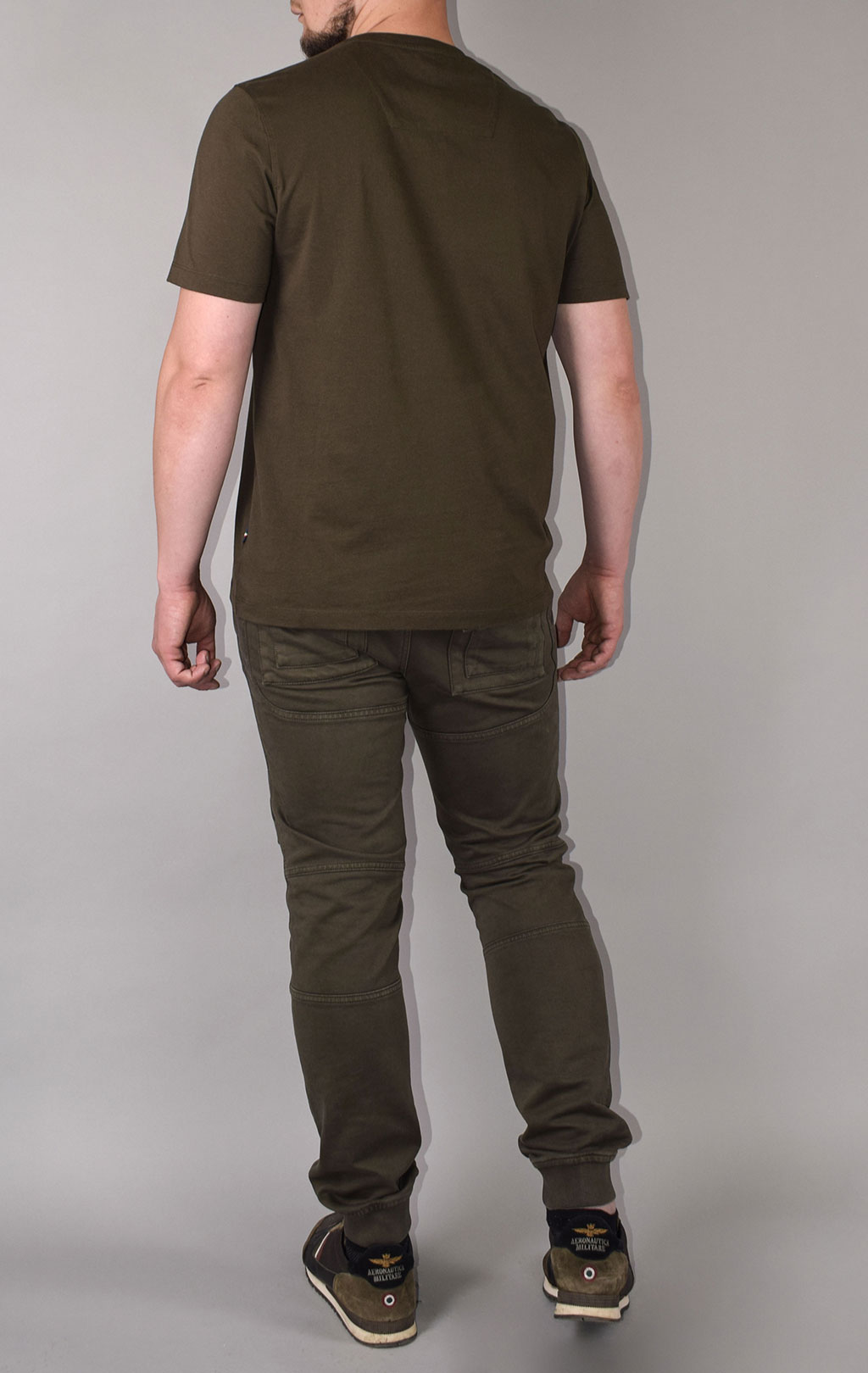 Футболка AERONAUTICA MILITARE FW 20/21/TR verde scuro (TS 1780) 