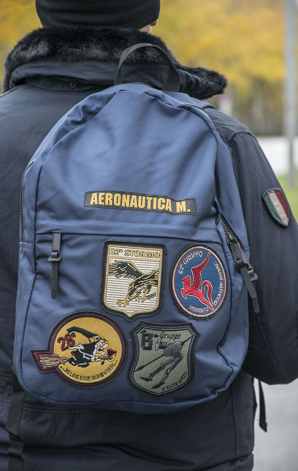 Рюкзак AERONAUTICA MILITARE ADJUSTABLE BACK PACK FW 22/23/CN blue (BO 1087) 