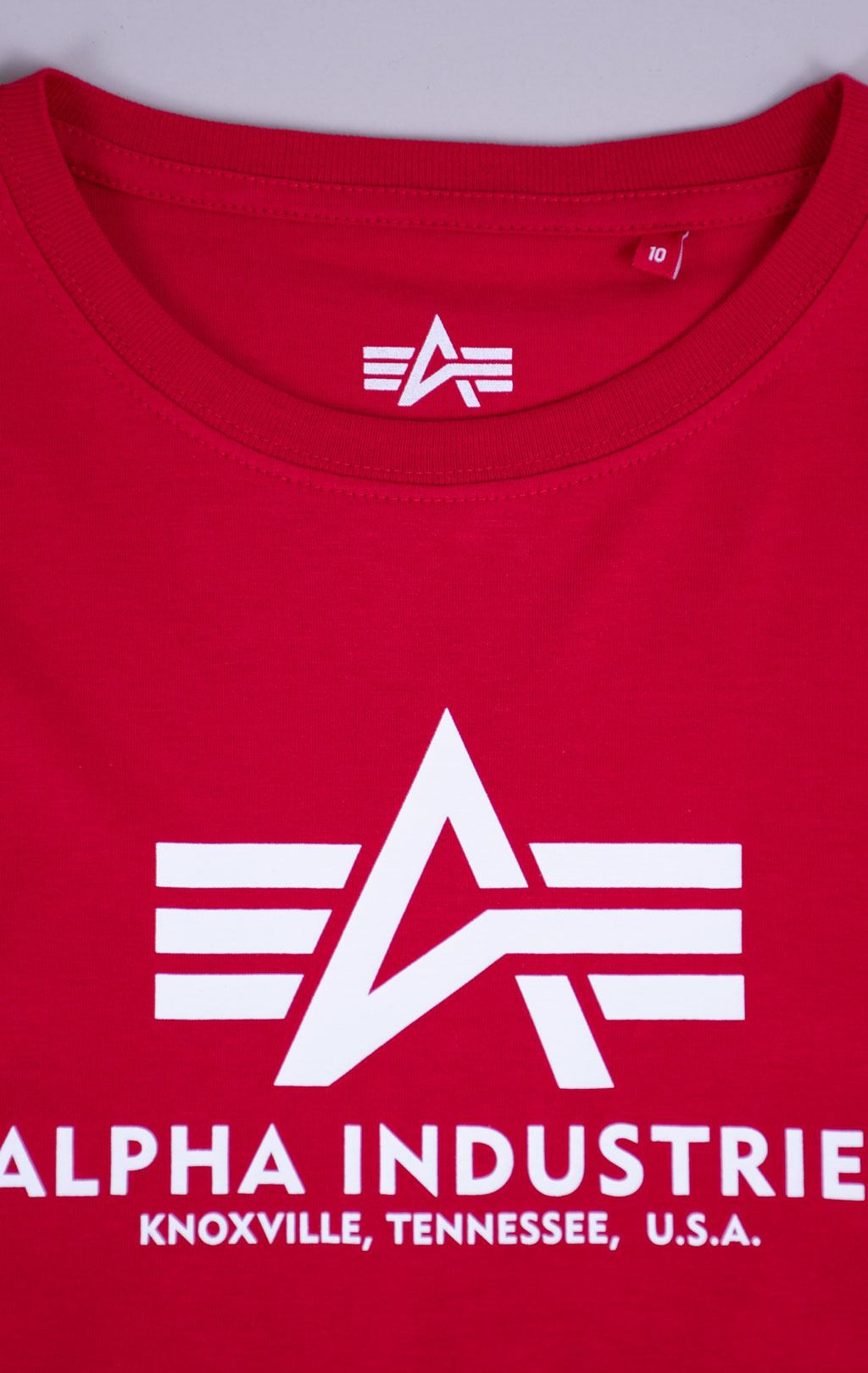 Детская футболка ALPHA INDUSTRIES BASIC T speed red 