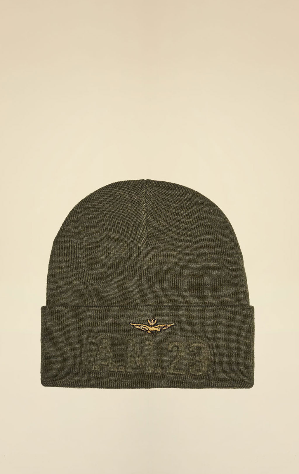 Шапка вязаная AERONAUTICA MILITARE FW 26/27/CN olivine (CU 0099) 