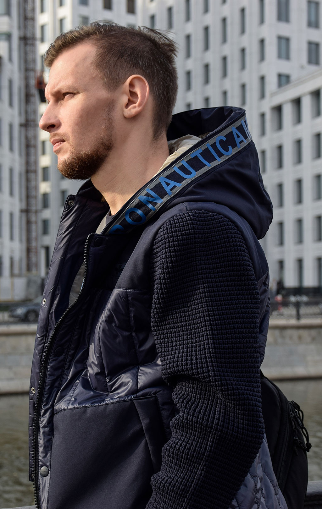 Куртка AERONAUTICA MILITARE FW 19/20 blue navy/blue navy (AF 378) 