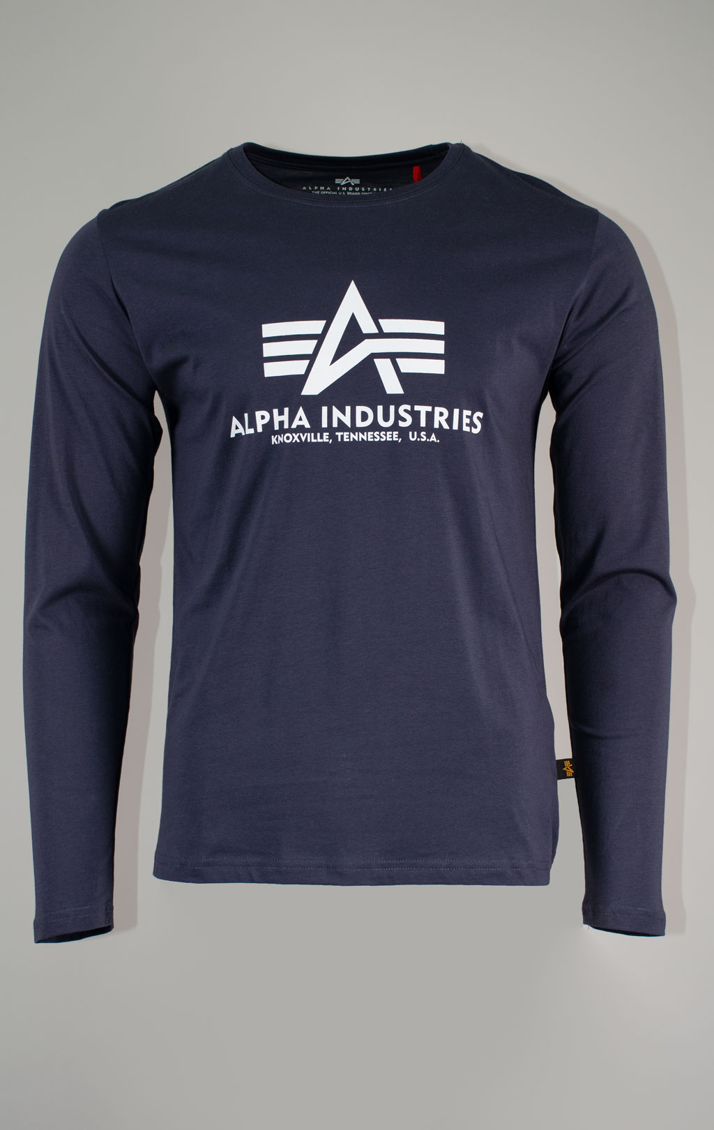 Лонгслив ALPHA INDUSTRIES BASIC LS navy 