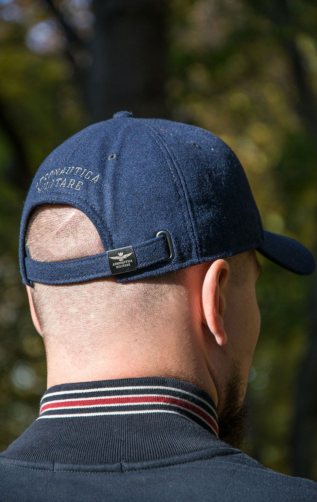 Бейсболка AERONAUTICA MILITARE шерсть FW 22/23/CN blue navy (HA 1085)