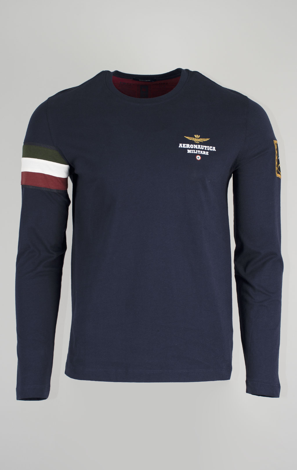 Лонгслив AERONAUTICA MILITARE FW 24/25/BD dark blue (TS 2319)