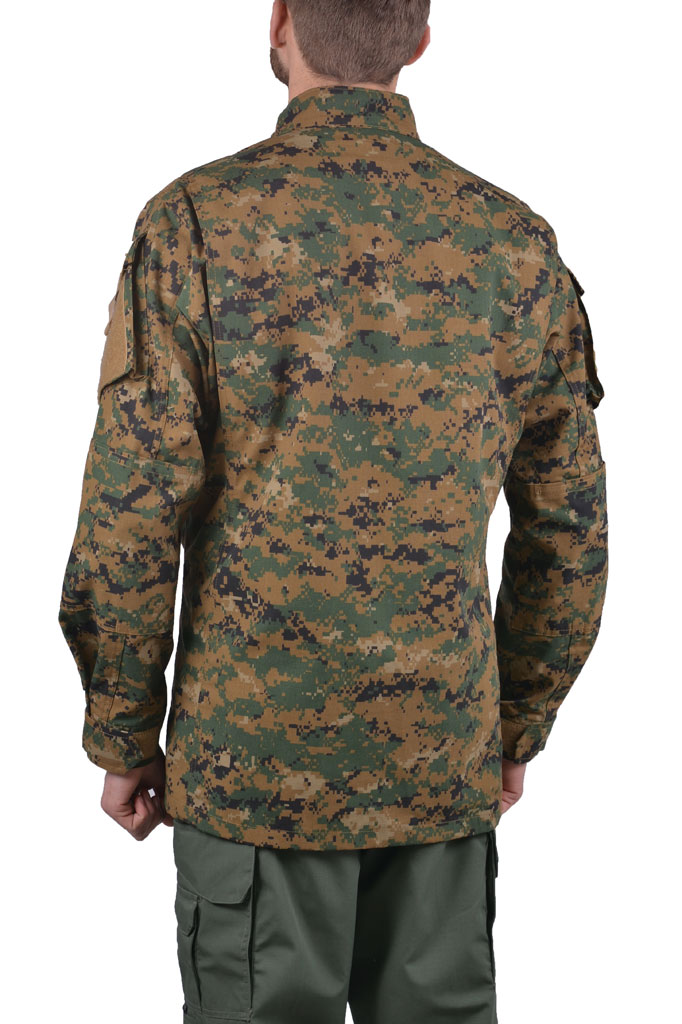Китель полевой BDU rip-stop digital woodland