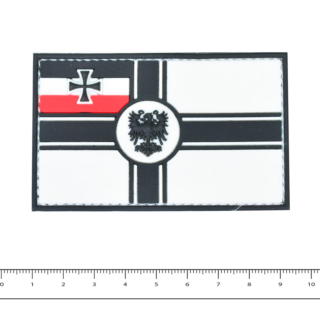 Нашивка ПВХ Fostex GERMAN EMPIRE FLAG на липучке (5408) 