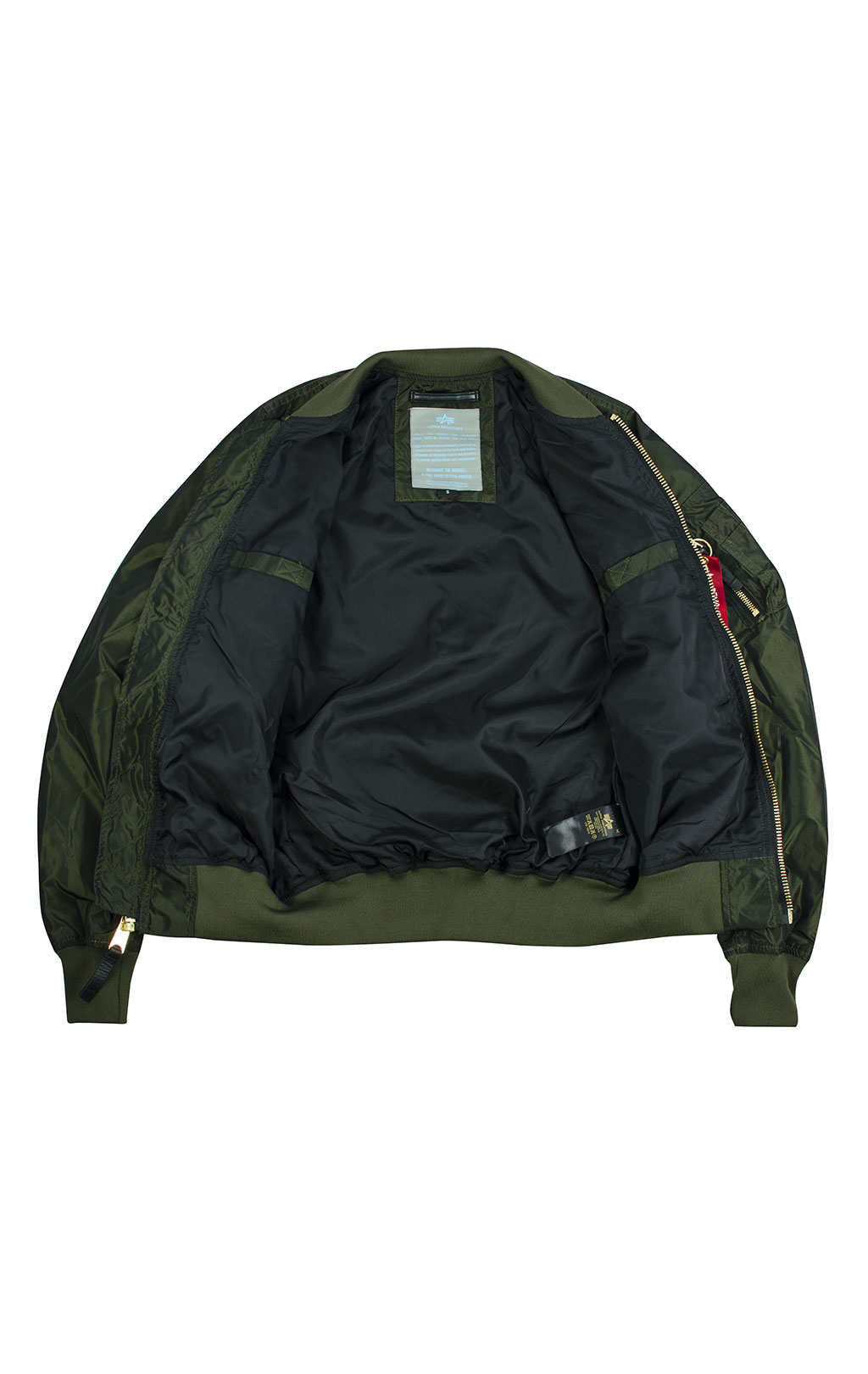 Женская ветровка-бомбер ALPHA INDUSTRIES LW PM IRIDIUM MA-1 dark green 