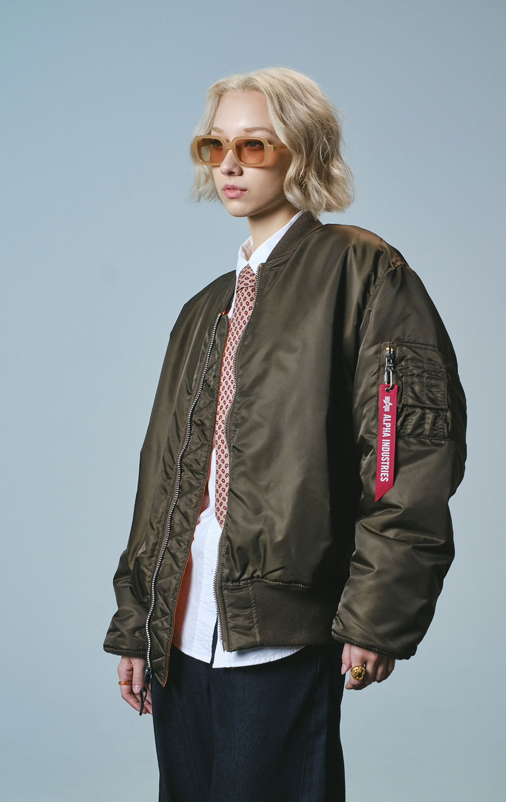 Бомбер ALPHA INDUSTRIES ORIGINAL FIT MA-1 FW 25/26 espresso 