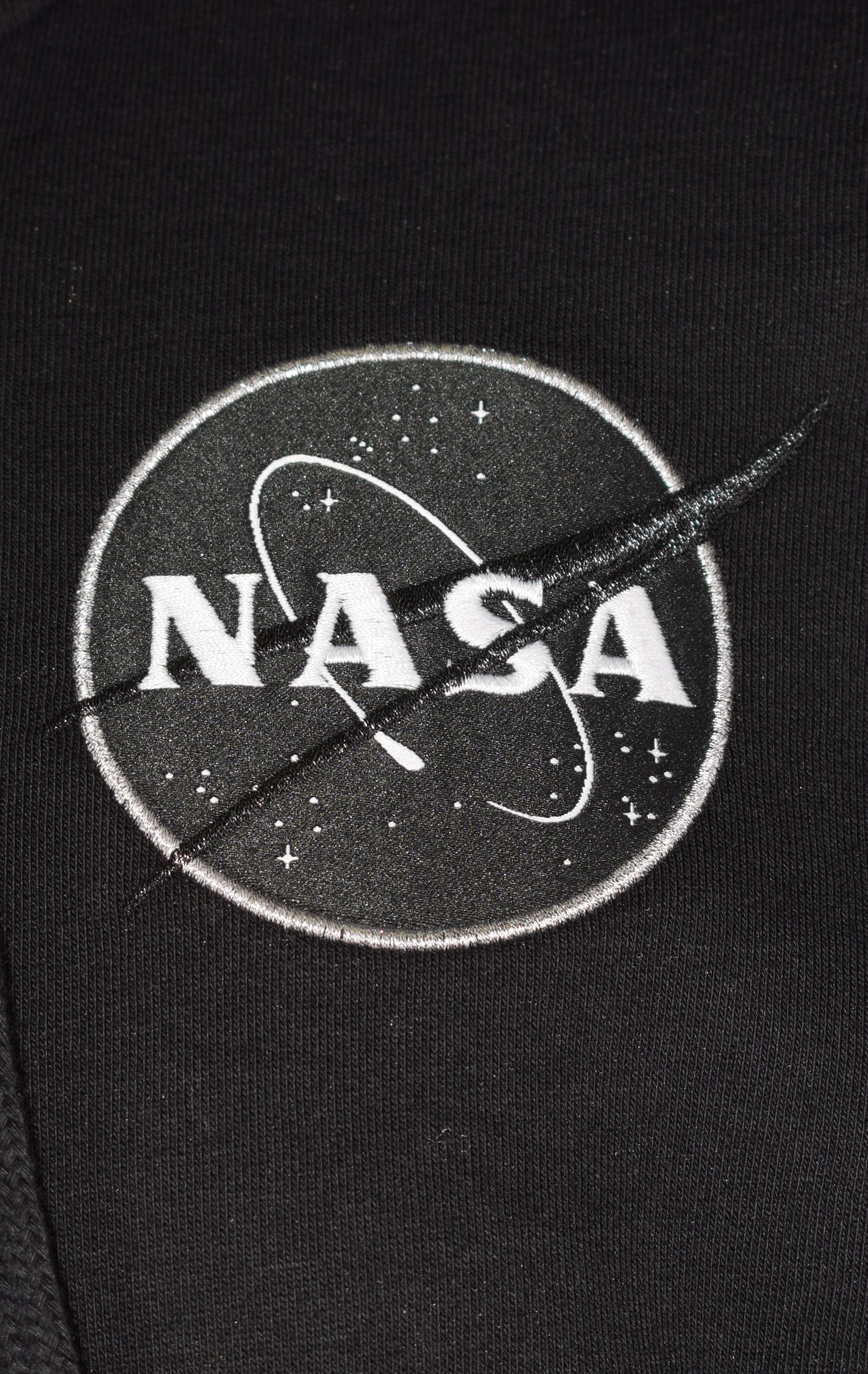 Толстовка ALPHA INDUSTRIES NASA VOYAGER HOODY black/black 