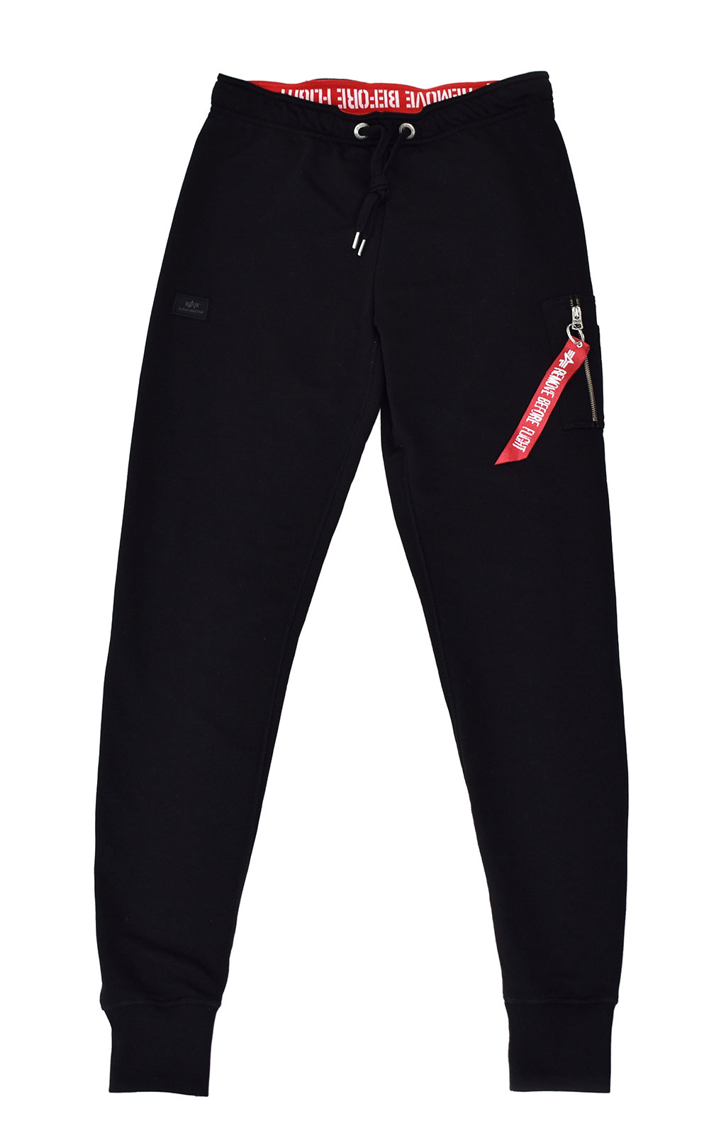 Женские брюки спортивные джоггеры ALPHA INDUSTRIES X-FIT SWEAT CARGO PANT black 