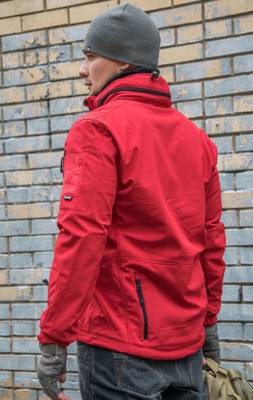 Куртка тактическая softshell Pentagon мембрана ARTAXES Soft Shell red 08011 