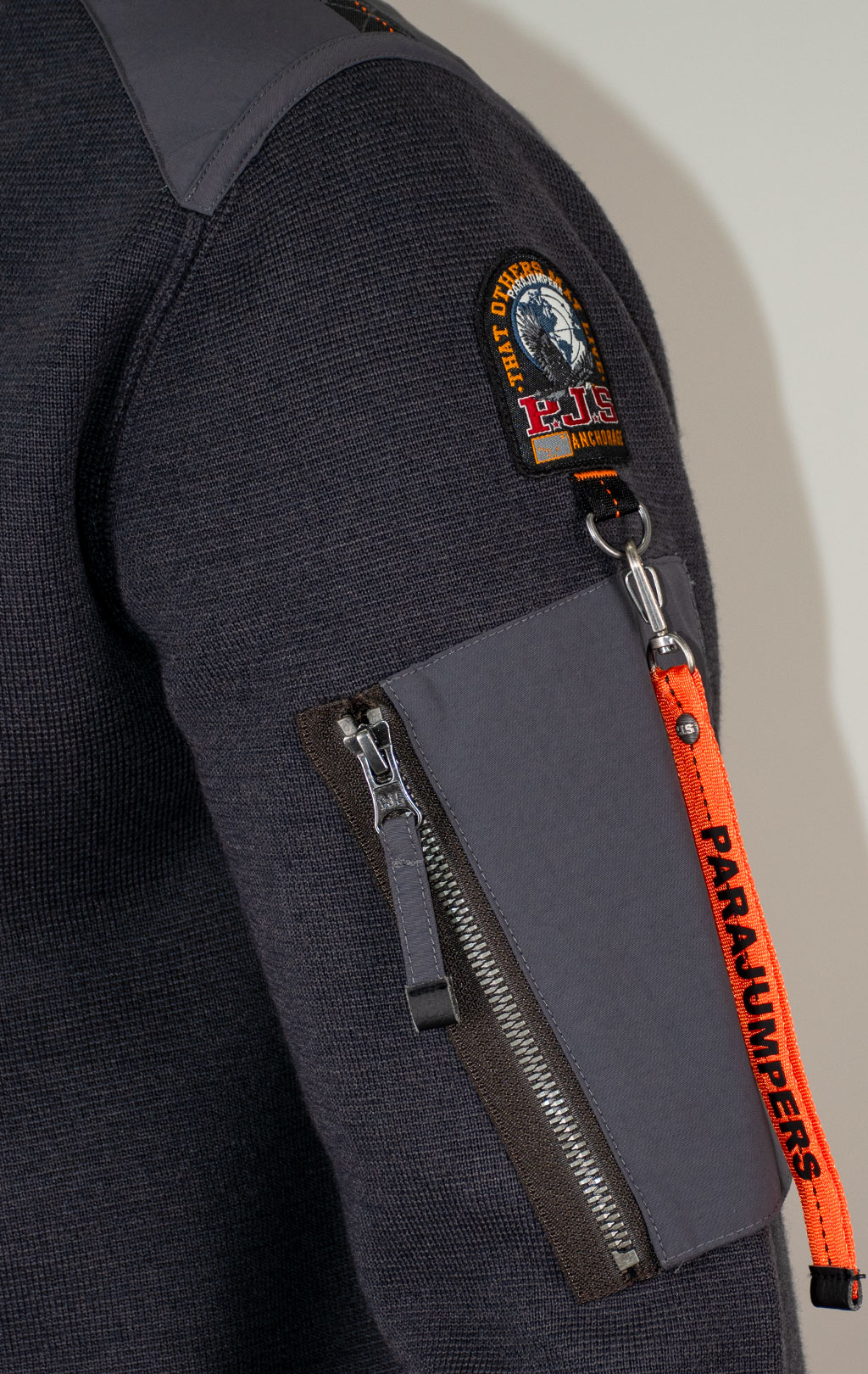 Свитер PARAJUMPERS BRAW FW 25/26 phantom 