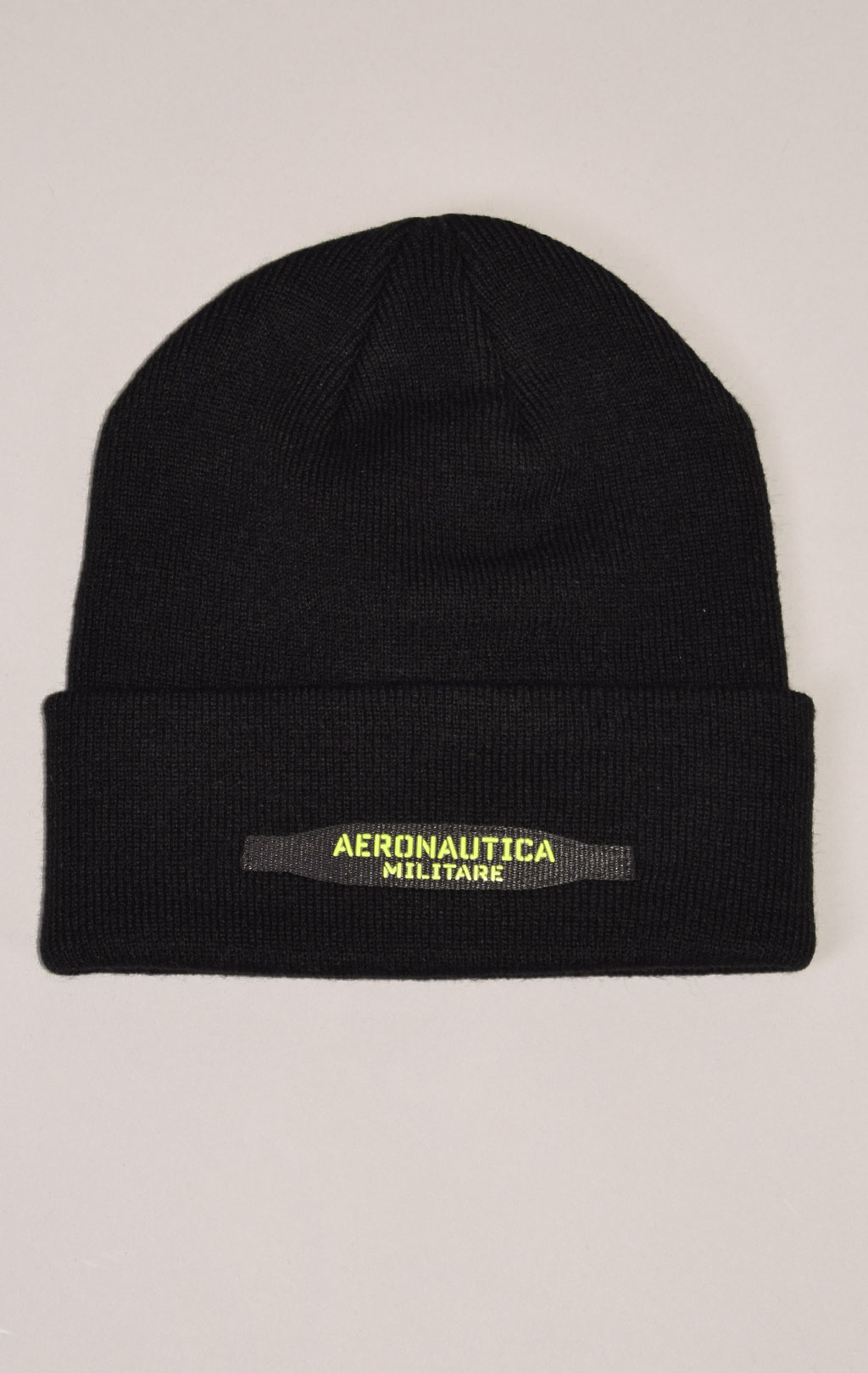 Шапка вязаная AERONAUTICA MILITARE FW 22/23/CN jet black (CU 044)