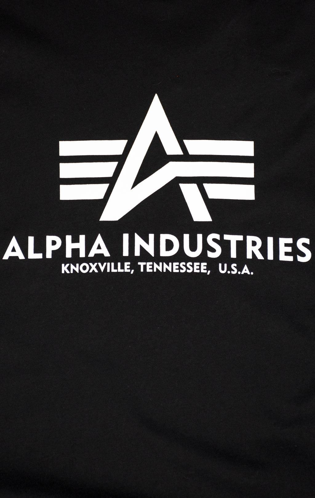 Лонгслив ALPHA INDUSTRIES BASIC LS black/white 