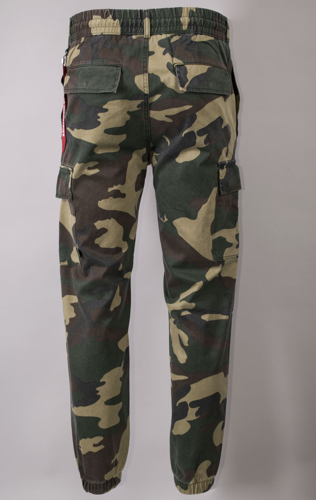 Брюки джоггеры ALPHA INDUSTRIES COTTON JOGGER FW 23/24 camo woodland 