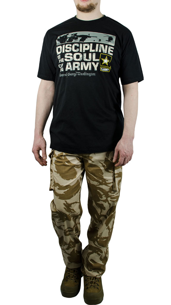 Футболка 7.62 ARMY DISCIPLINE black (001-493) 