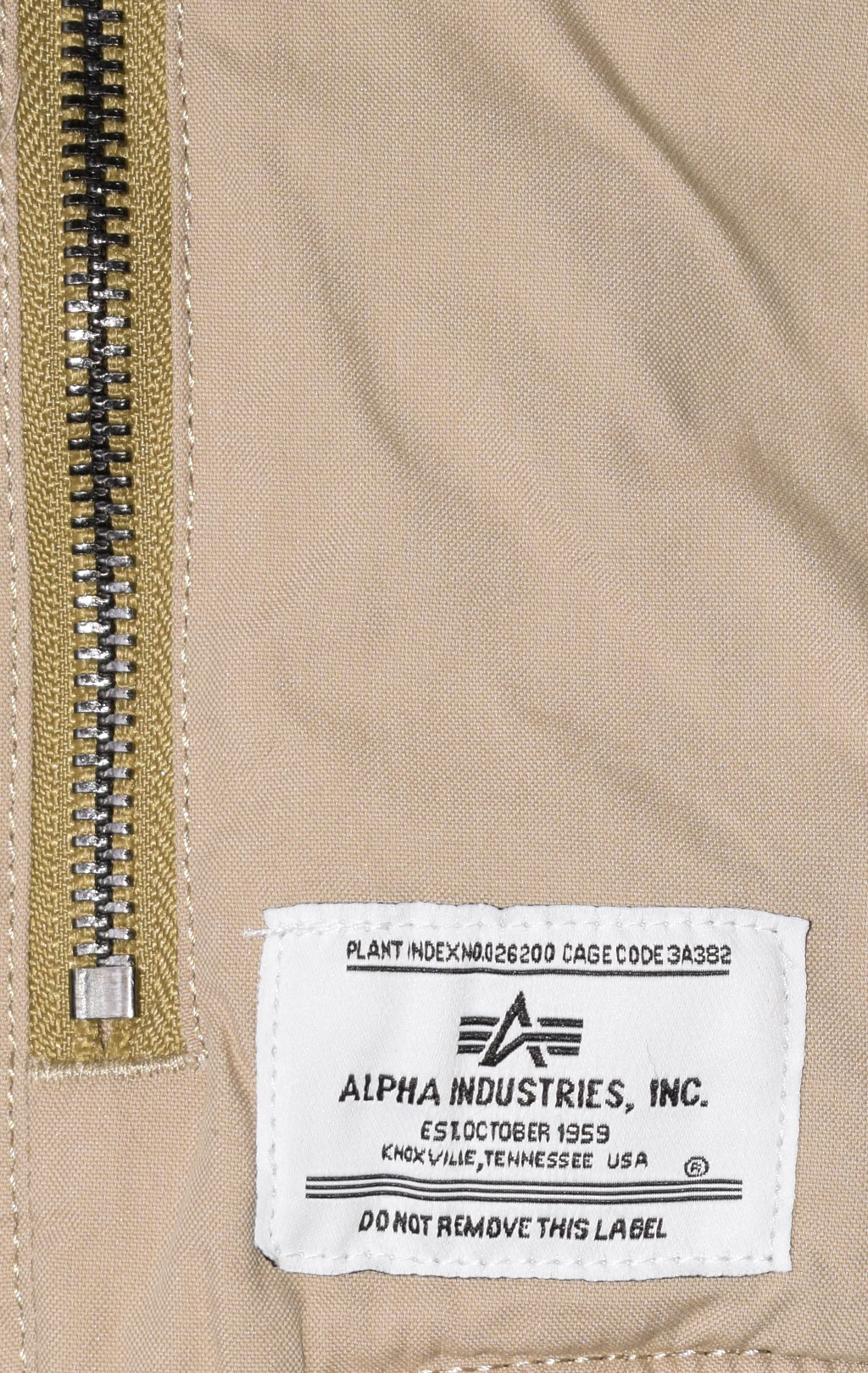 Ветровка ALPHA INDUSTRIES CTN FLIGHT JACKET CWU 36/P SS 23 m vintage khaki 