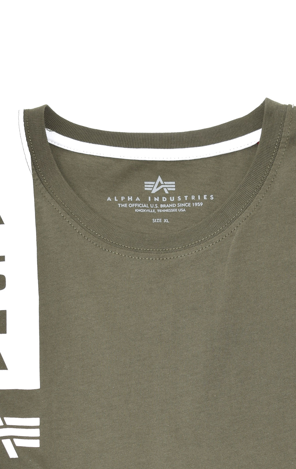 Футболка ALPHA INDUSTRIES DEFENCE dark olive 