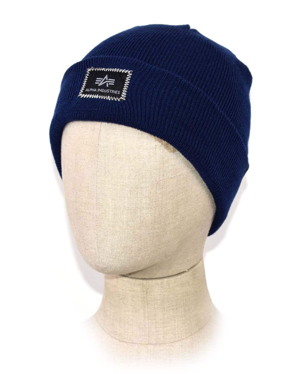 Шапка ALPHA INDUSTRIES X-FIT BEANIE rep. blue 