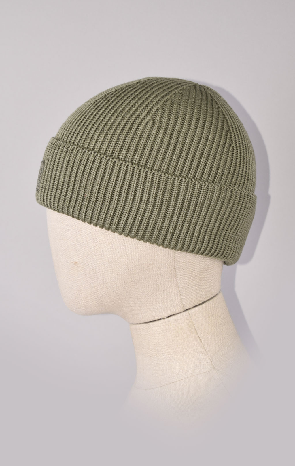 Шапка вязаная PARAJUMPERS PLAIN BEANIE FW 23/24 sage 