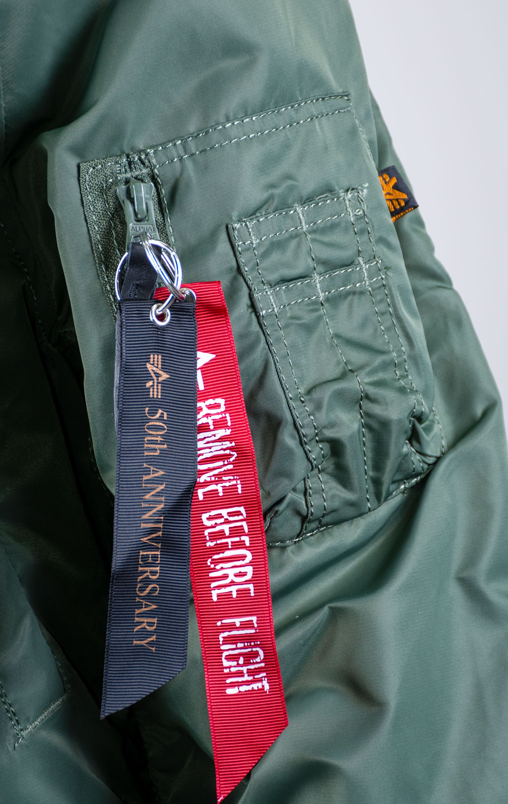 Аляска ALPHA INDUSTRIES CLASSIC N-3B sage green 