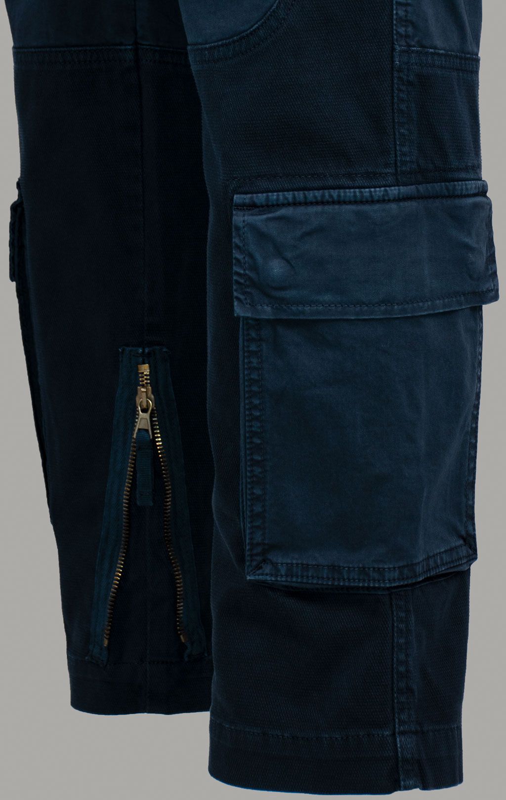 Брюки-карго AERONAUTICA MILITARE ANTI-G плотные FW 25/26/AL blue navy (PA 1664) 
