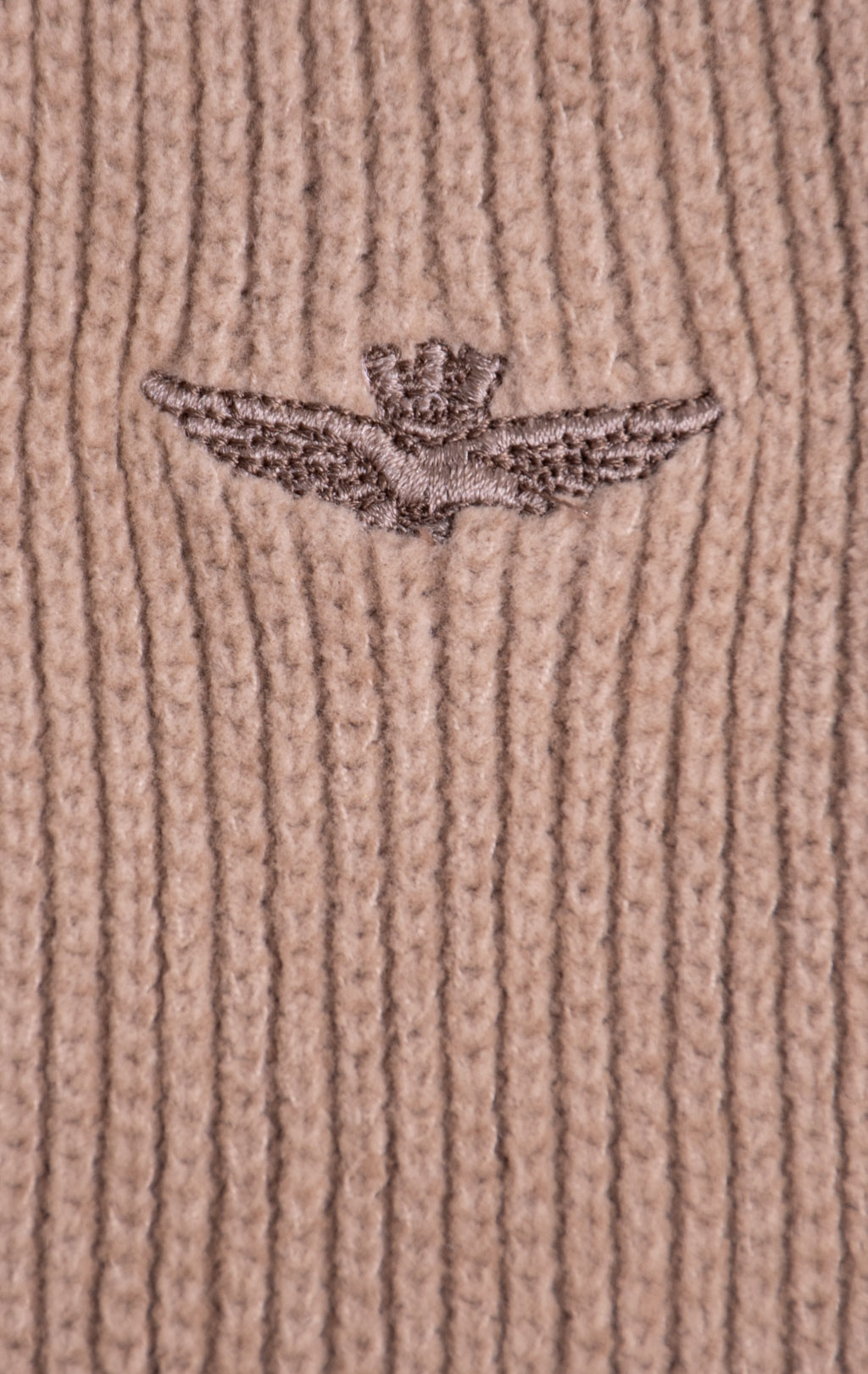 Женский свитер AERONAUTICA MILITARE FW 26/27/IN silver mink (MA 1640) 