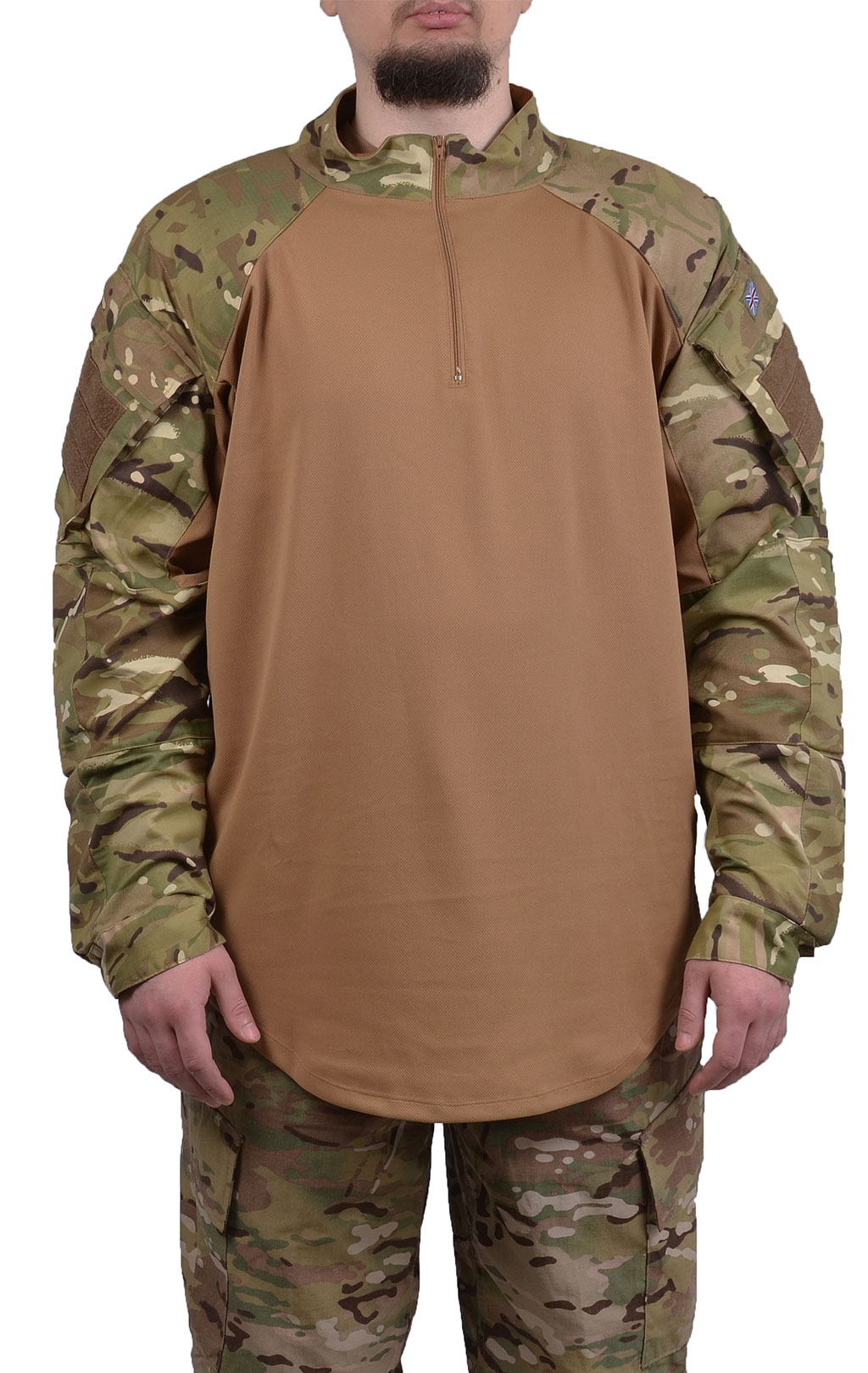 Рубашка Combat Shirt с защитой mtp/coyote Англия