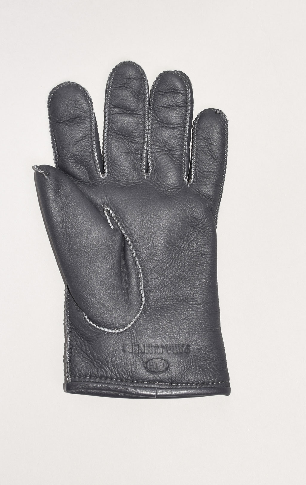 Перчатки PARAJUMPERS SHEARLING GLOVES овчина FW 21/22 grey 