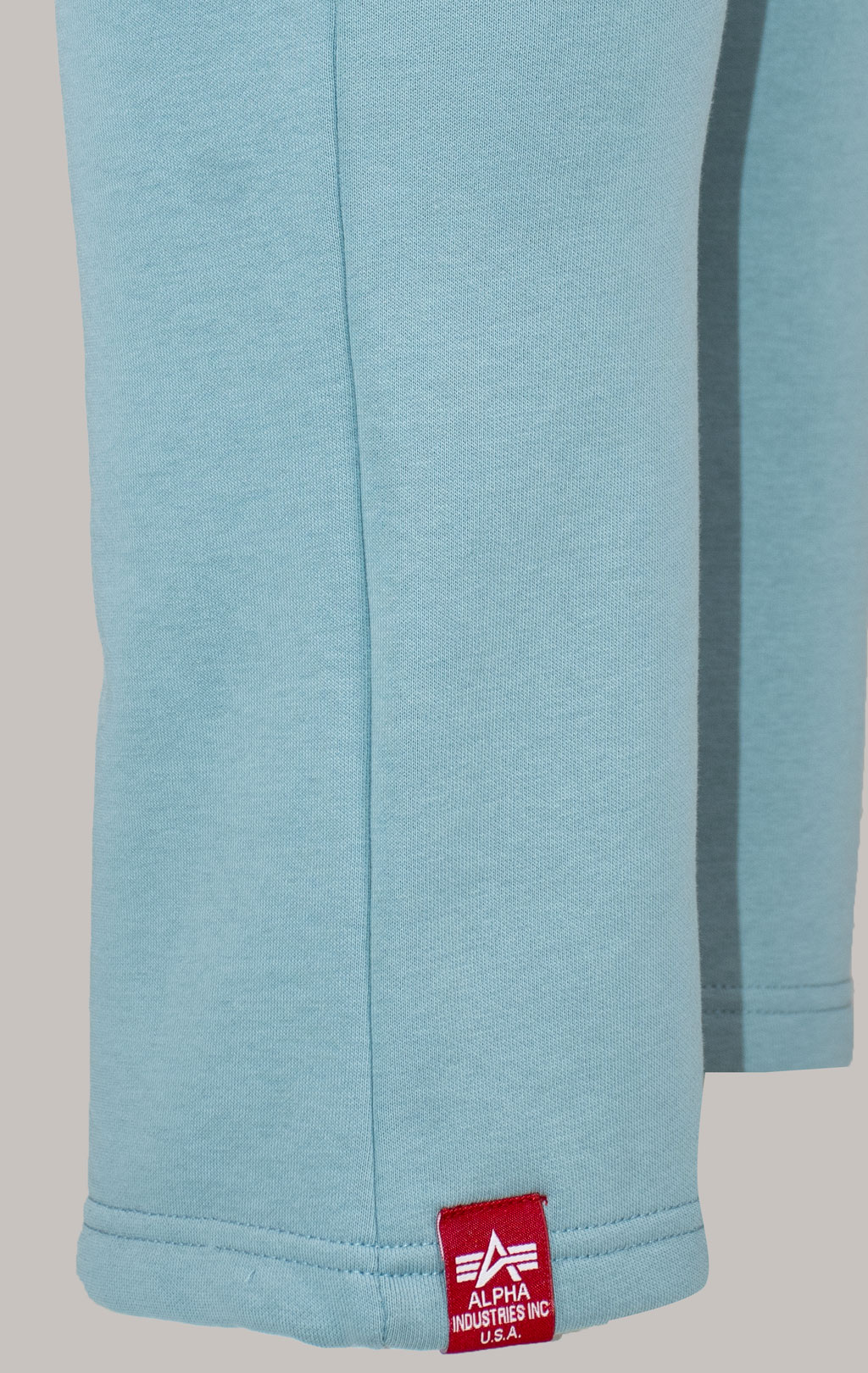 Брюки спортивные джоггеры ALPHA INDUSTRIES EMB JOGGER greyblue 