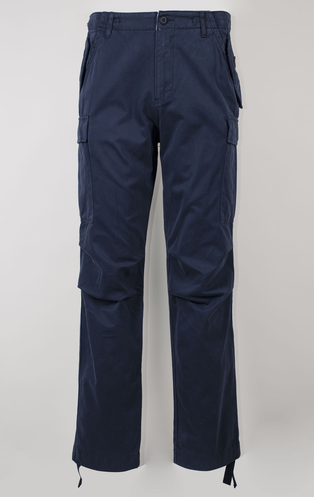 Брюки-карго парашюты ALPHA INDUSTRIES M-65 PANT плотные FW 24/25 replica blue 
